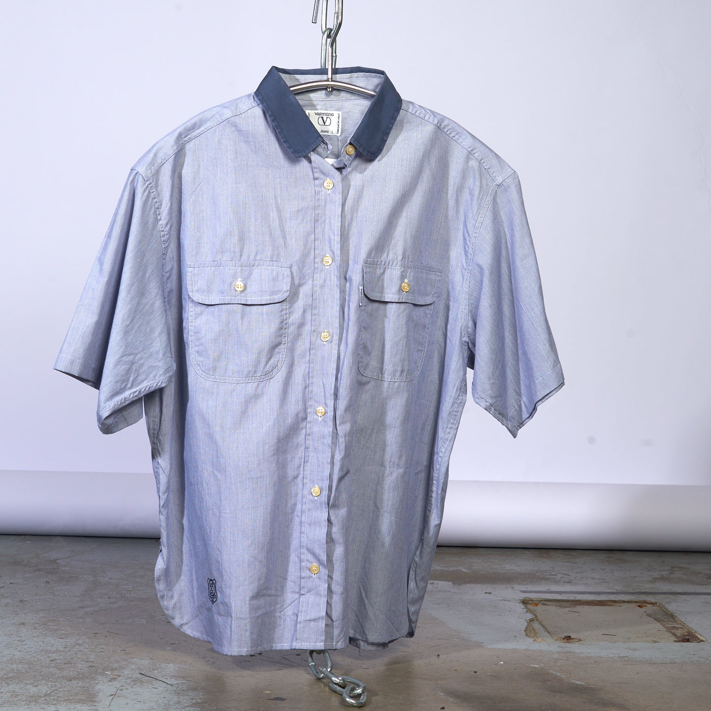 Designer Shirt with Logo Embroidery