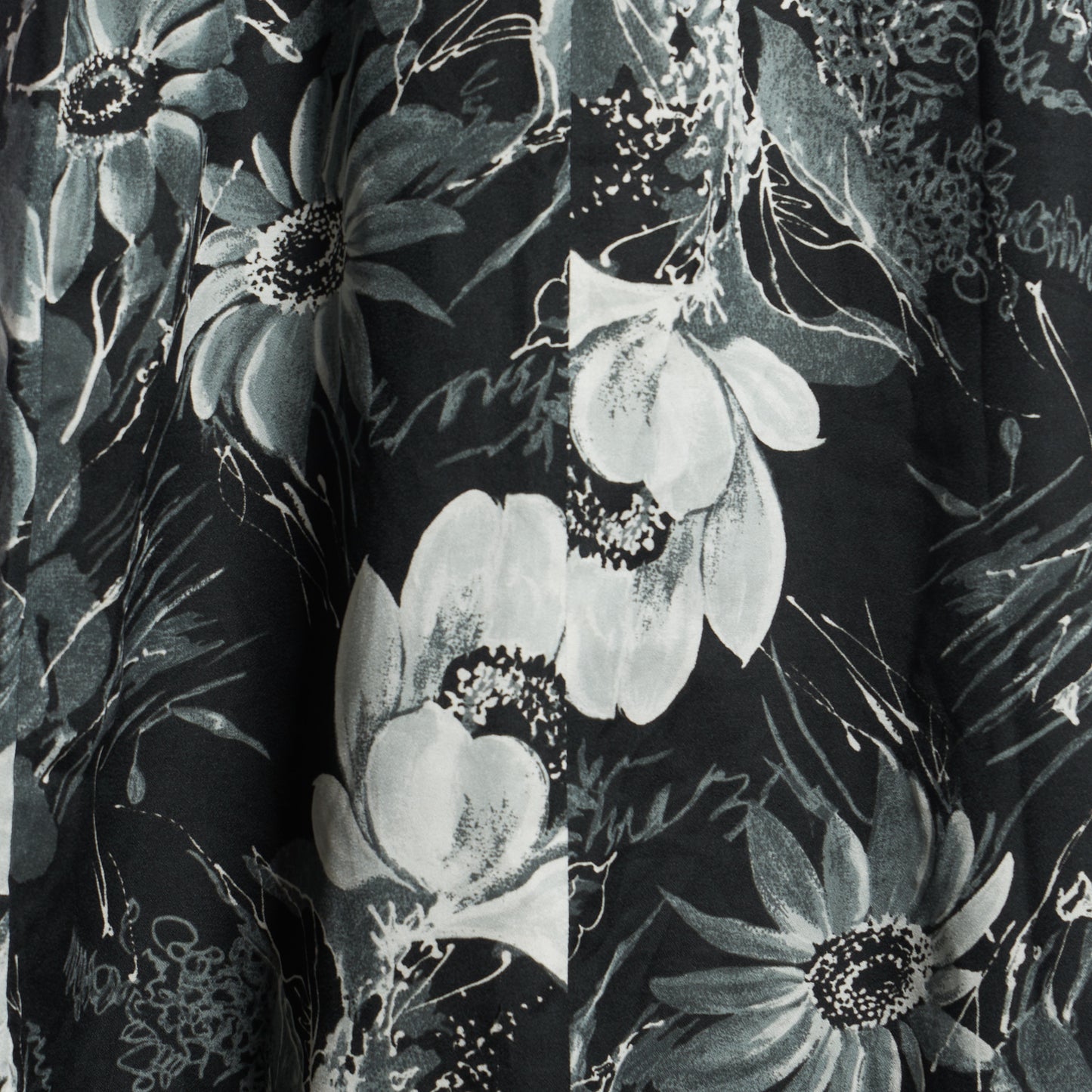 Beautiful Flower Printed Maxi Skirt