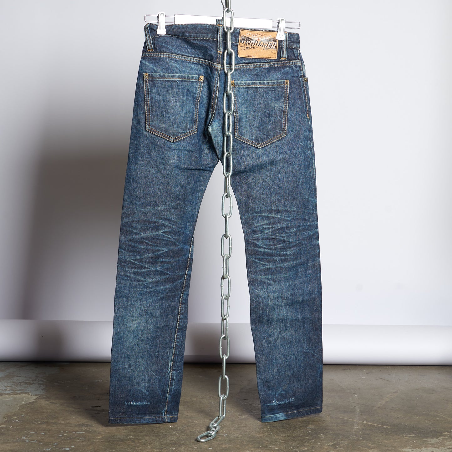 Blue Denim Designer Pants