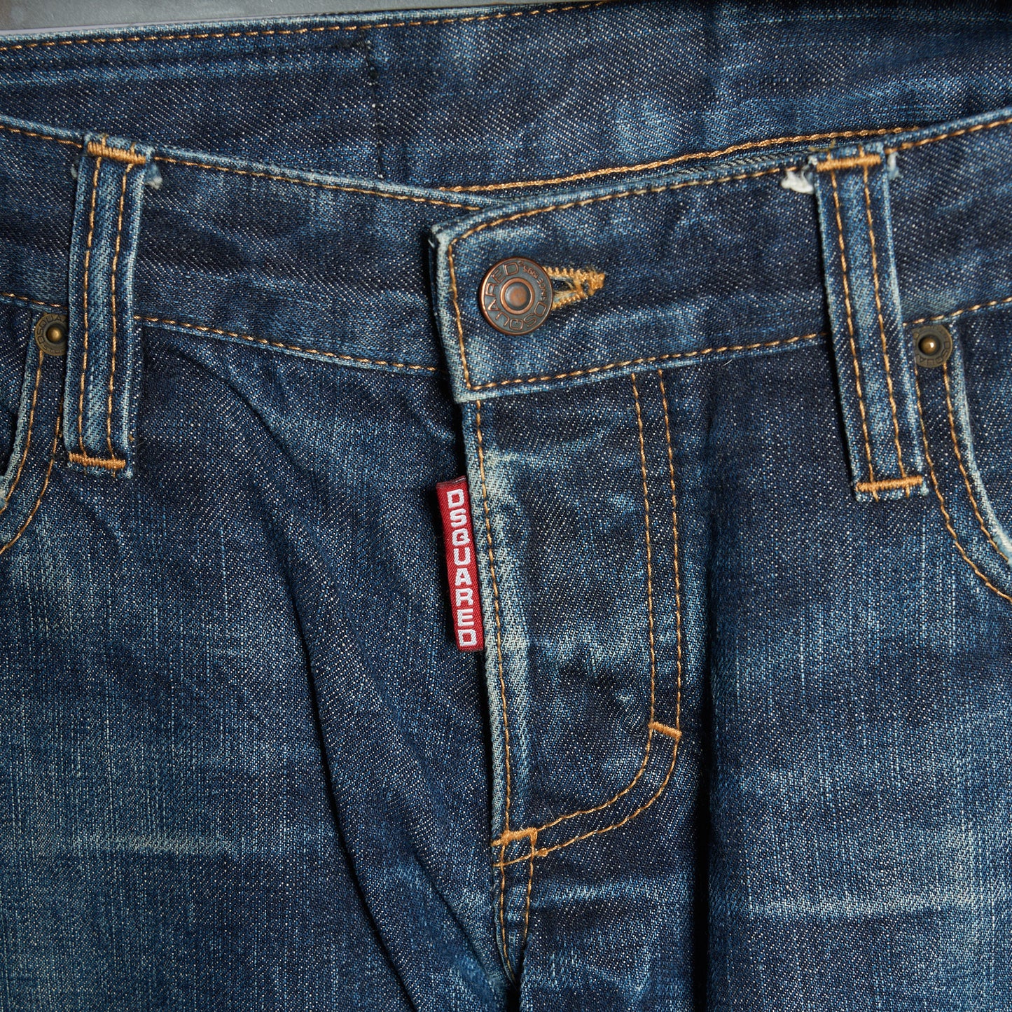 Blue Denim Designer Pants