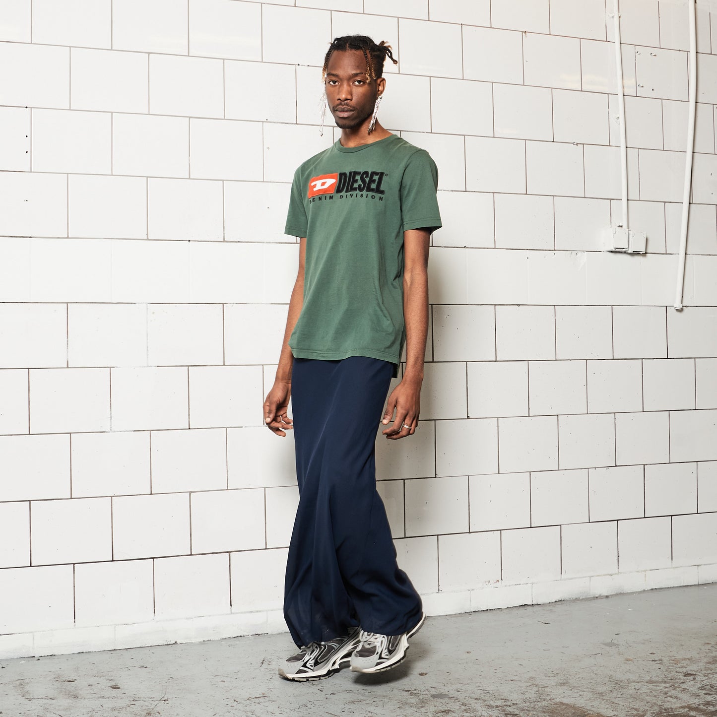 Green Branded Logo Shirt