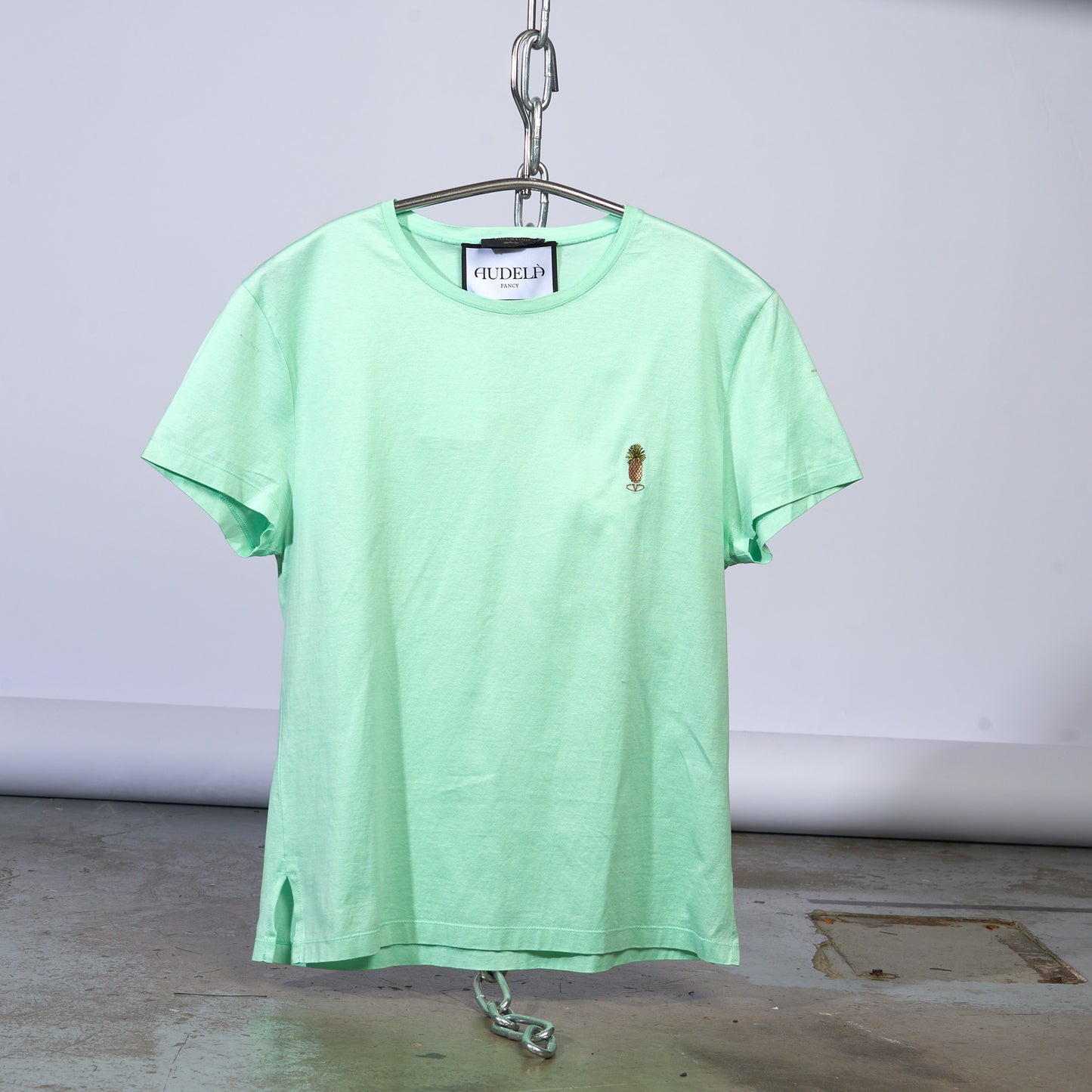 Designer Shirt with Pineapple Embroidery