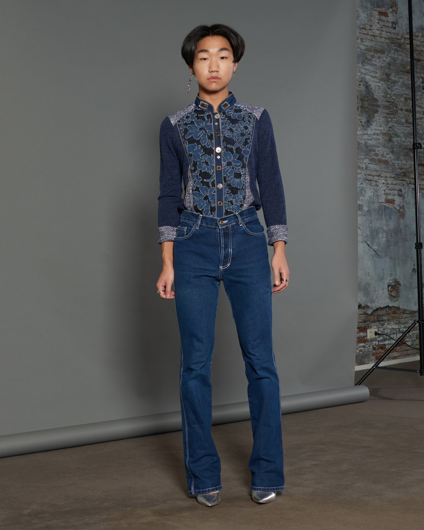 Blue Denim Jeans Light Bootcut